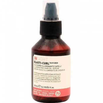 Insight Elasti-Curl Illuminating Hair Oil-Serum