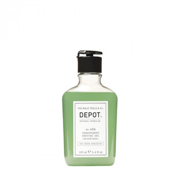 DEPOT No. 406 Transparent Shaving Gel Brushless