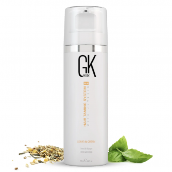 Styling hair taming system with juvexin leave-in cream