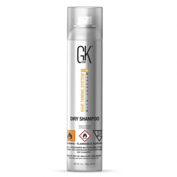Styling hair taming system with juvexin dry shampoo